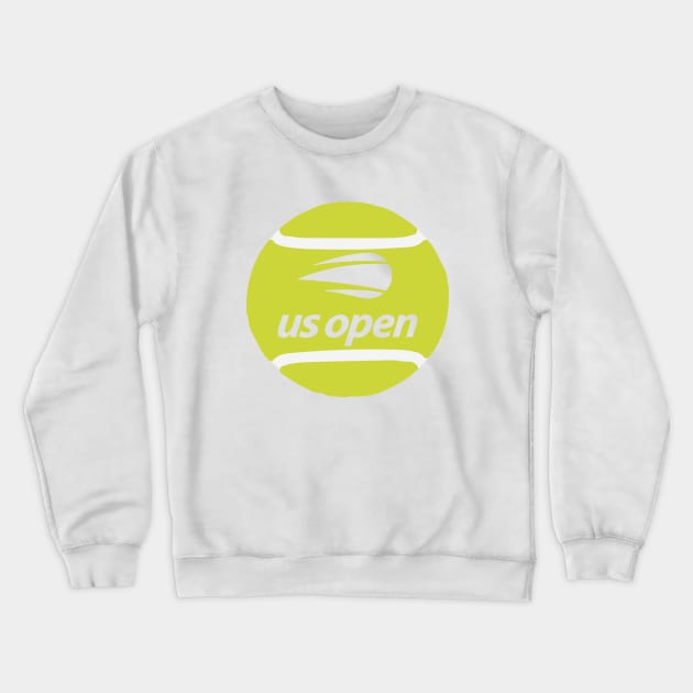 US Open Tennis Ball II Crewneck Sweatshirt by inkstyl